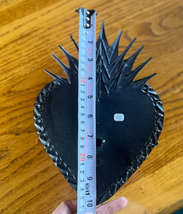 Tin Heart Cactus Wall Decor - Image 4