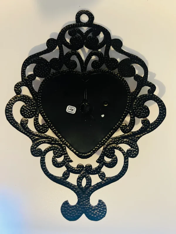 Black Tin Mexican Heart Handmade Ferig - Image 3