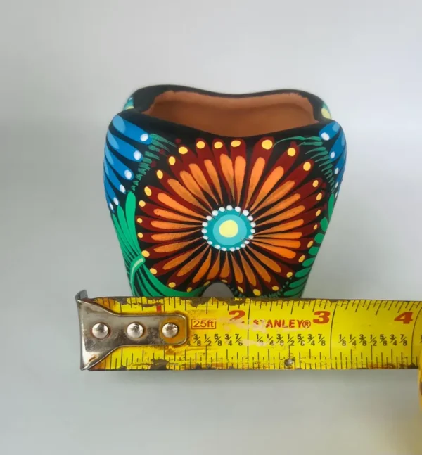 Hand Painted Tooth Flower Pot Succulent - Image 4