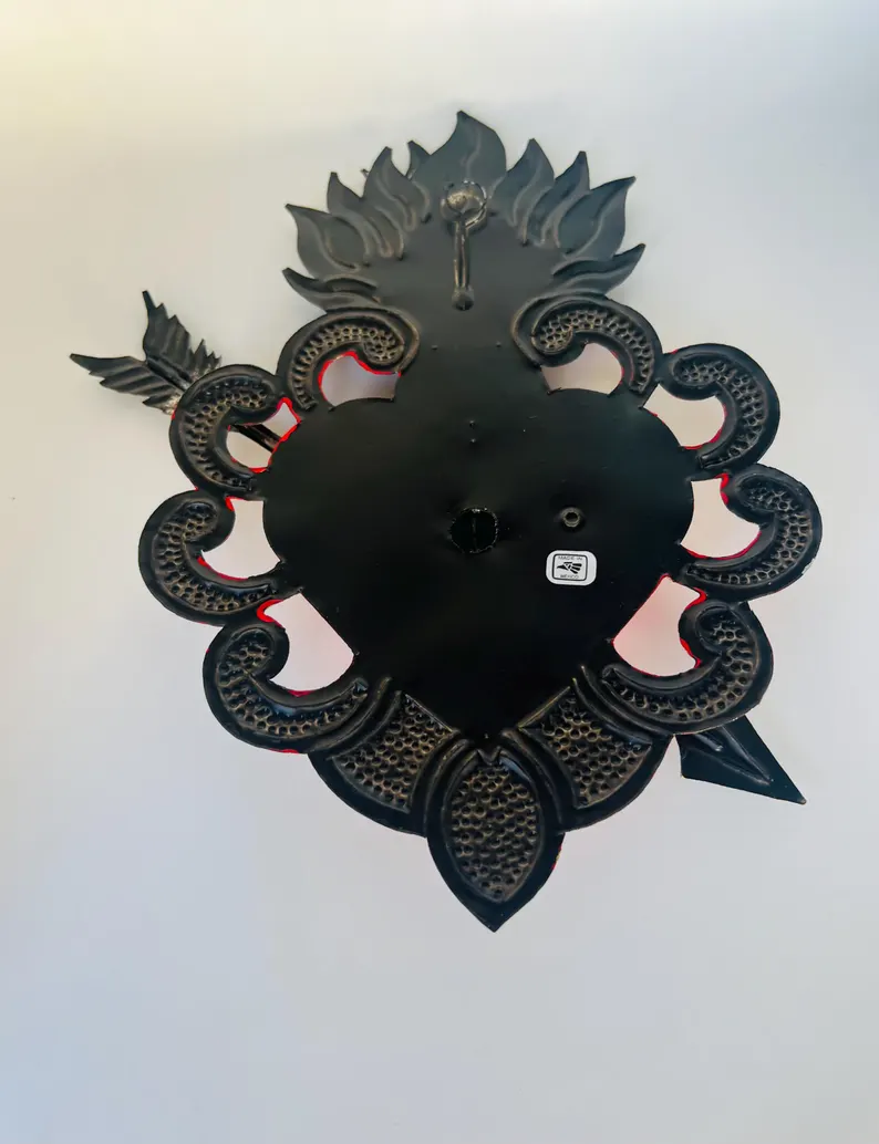 Tin Heart México Wall Art Decor - Image 3