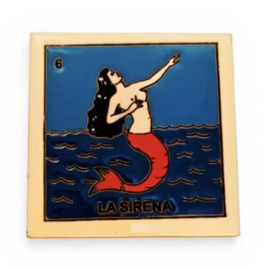 La Sirena - Loteria Coaster Tile