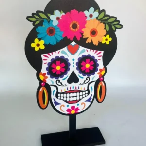Catrina Stand MDF Mexico Day of the Dead Dia de los Muertos