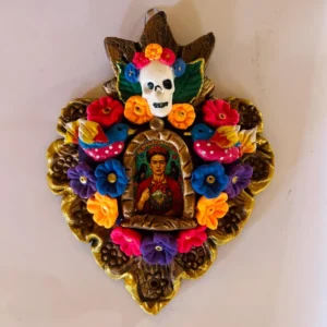 Mexican Heart Frida Kahlo Wall Art Collectible